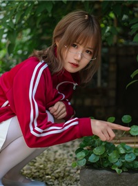 Chiyo Ogura w NO.005 Red gymnastics jacket(24)